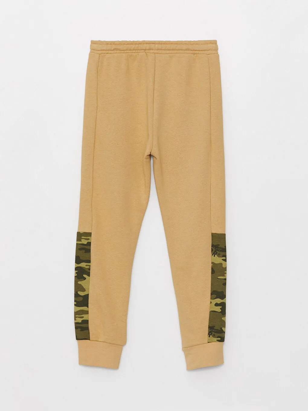 Camouflage Patterned Boys Jogger Sweatpants With Elastic Waistband
