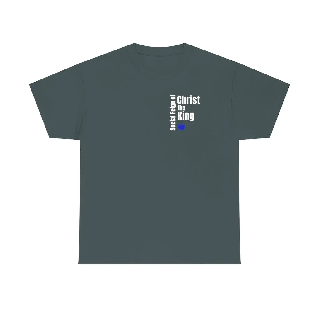 Christ the King Christian Logo Religious men's shirt
