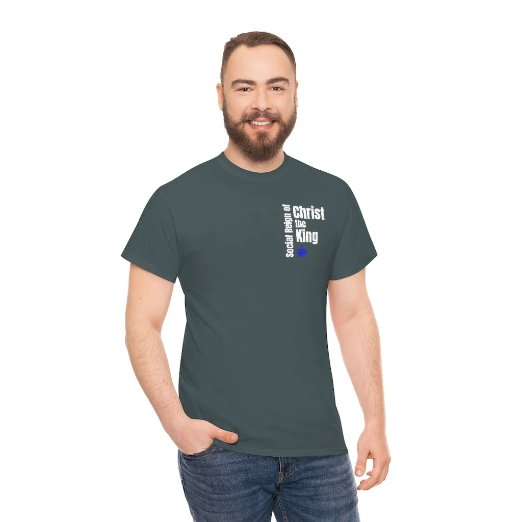 Christ the King Christian Logo Religious men's shirt
