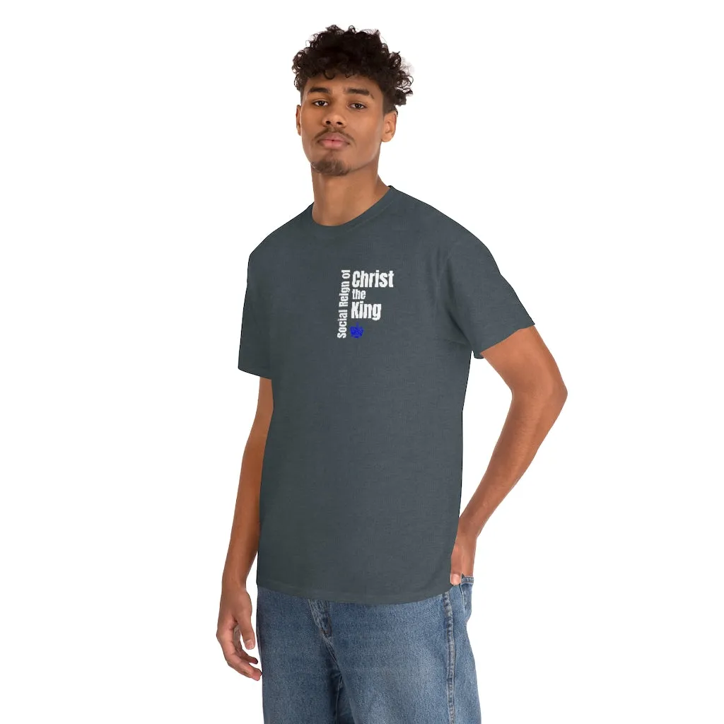 Christ the King Christian Logo Religious men's shirt