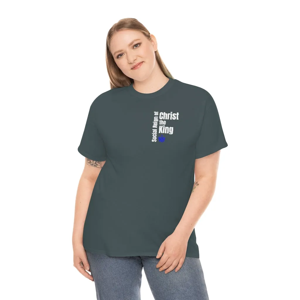 Christ the King Christian Logo Religious men's shirt