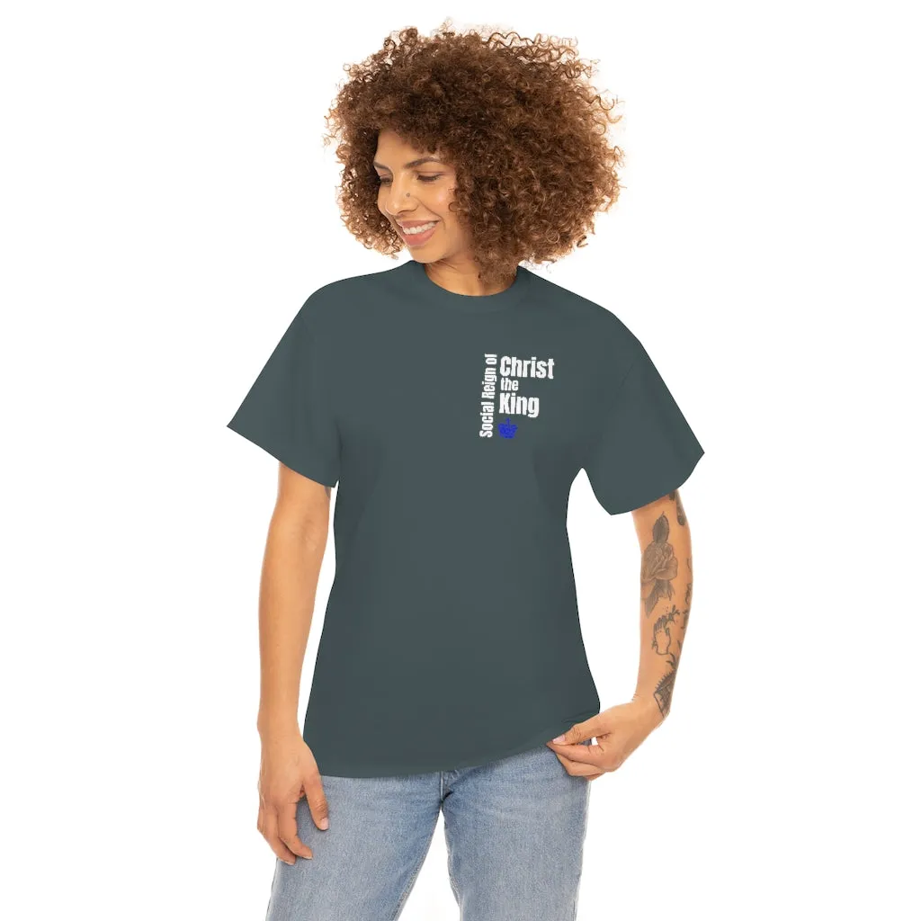 Christ the King Christian Logo Religious men's shirt