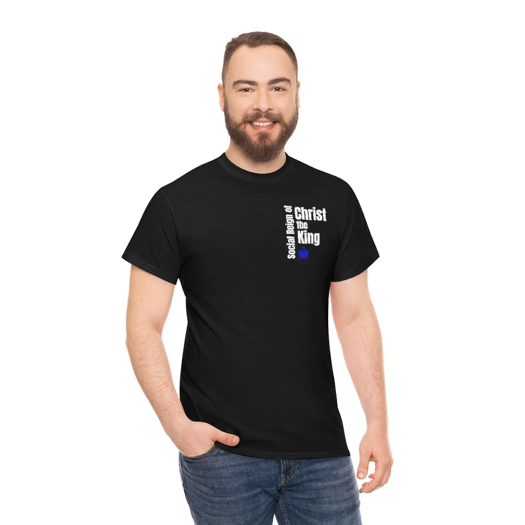 Christ the King Christian Logo Religious men's shirt