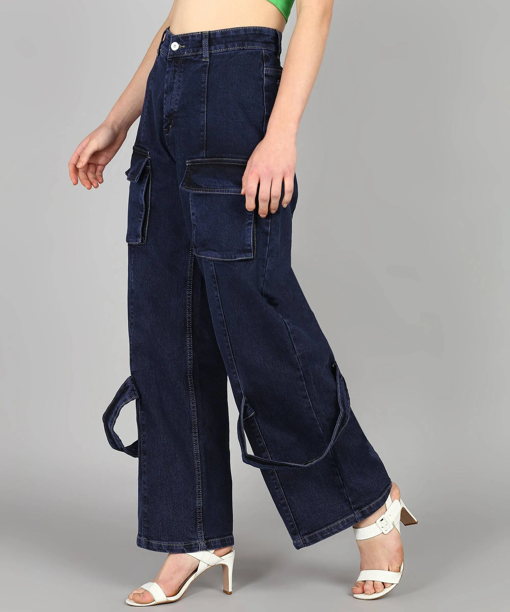 City Roamer Chic Cargo Jeans