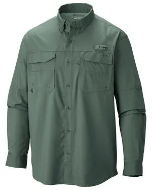 Columbia PFG Blood and Guts III Long Sleeve Mens Shirt Cypress