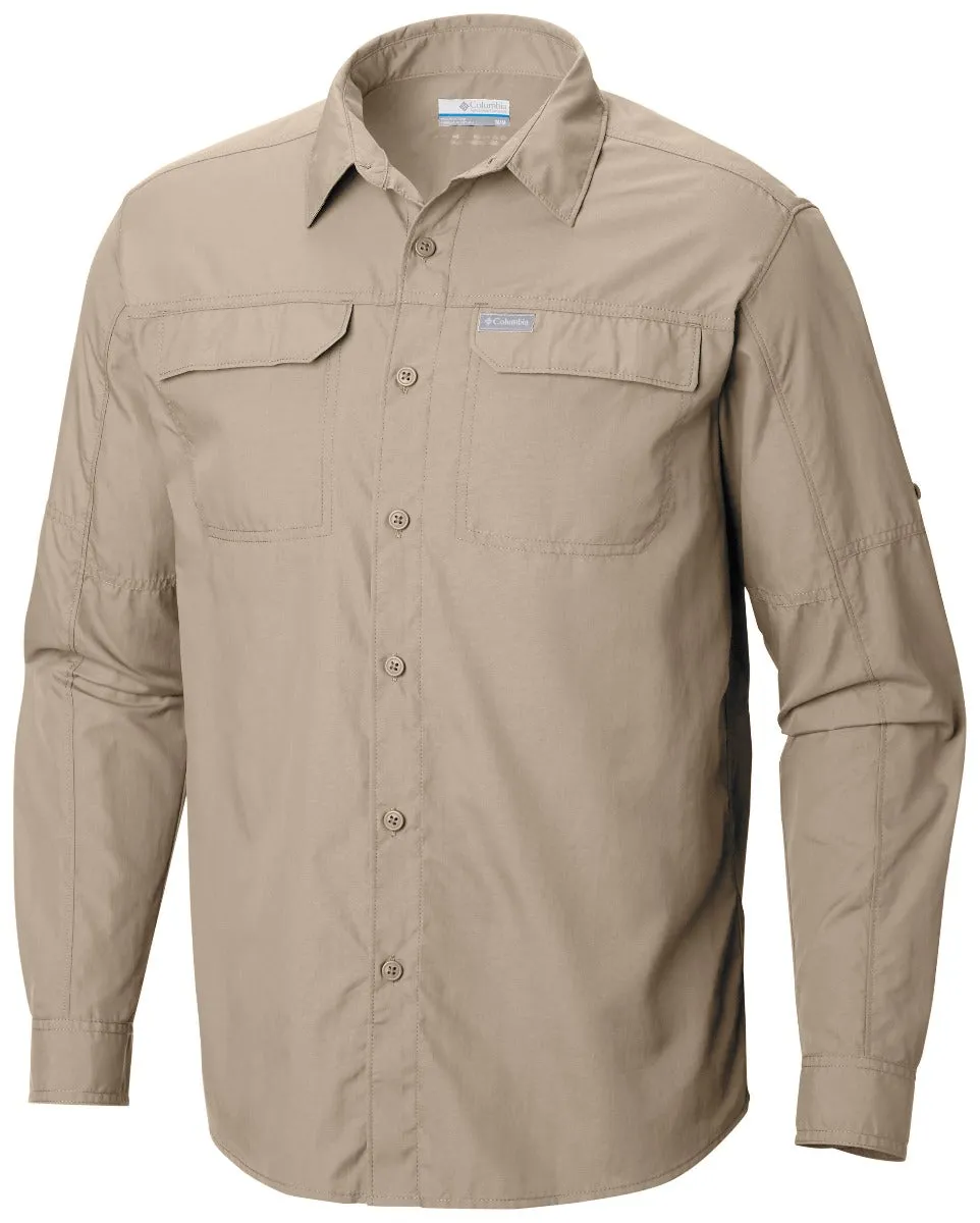 Columbia Silver Ridge 2.0 Long Sleeve Mens Shirt Ancient Fossil