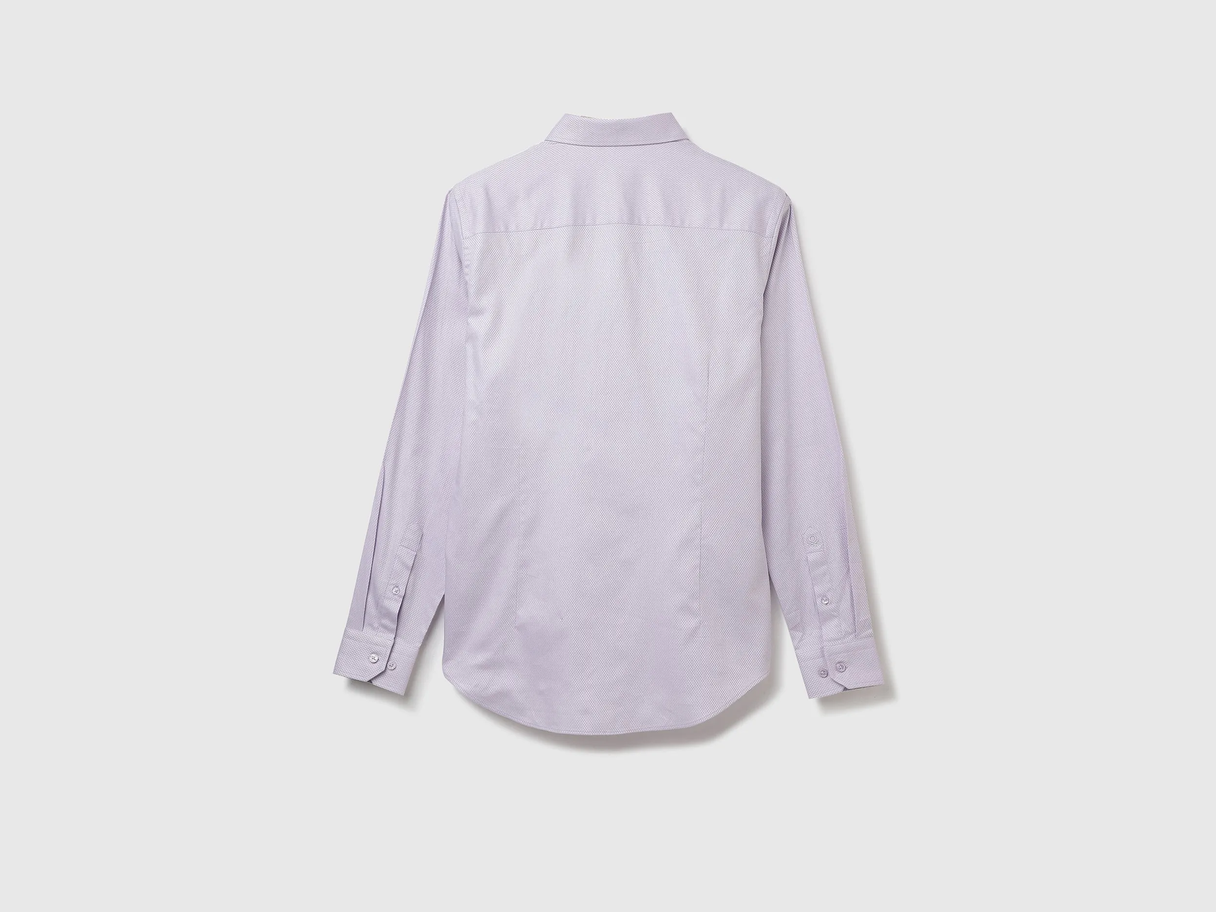 Cotton Solid Spread Collar Mens Shirts