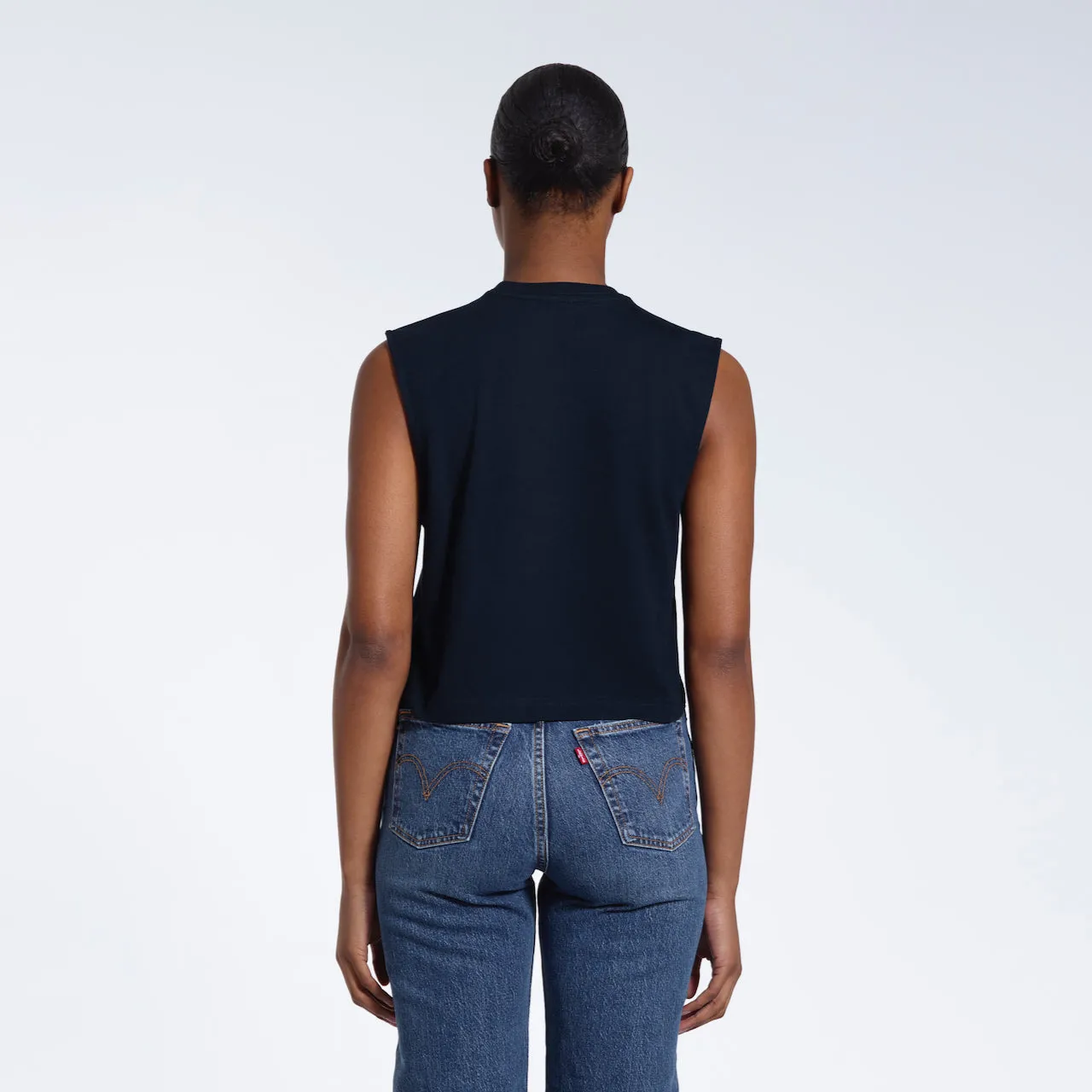Crew Neck Organic Tank Top