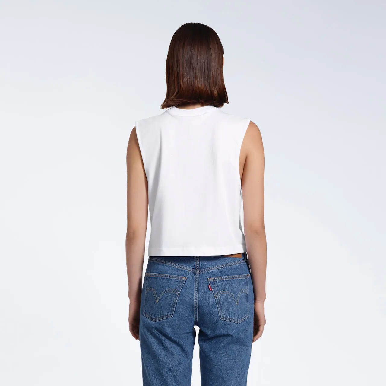 Crew Neck Organic Tank Top