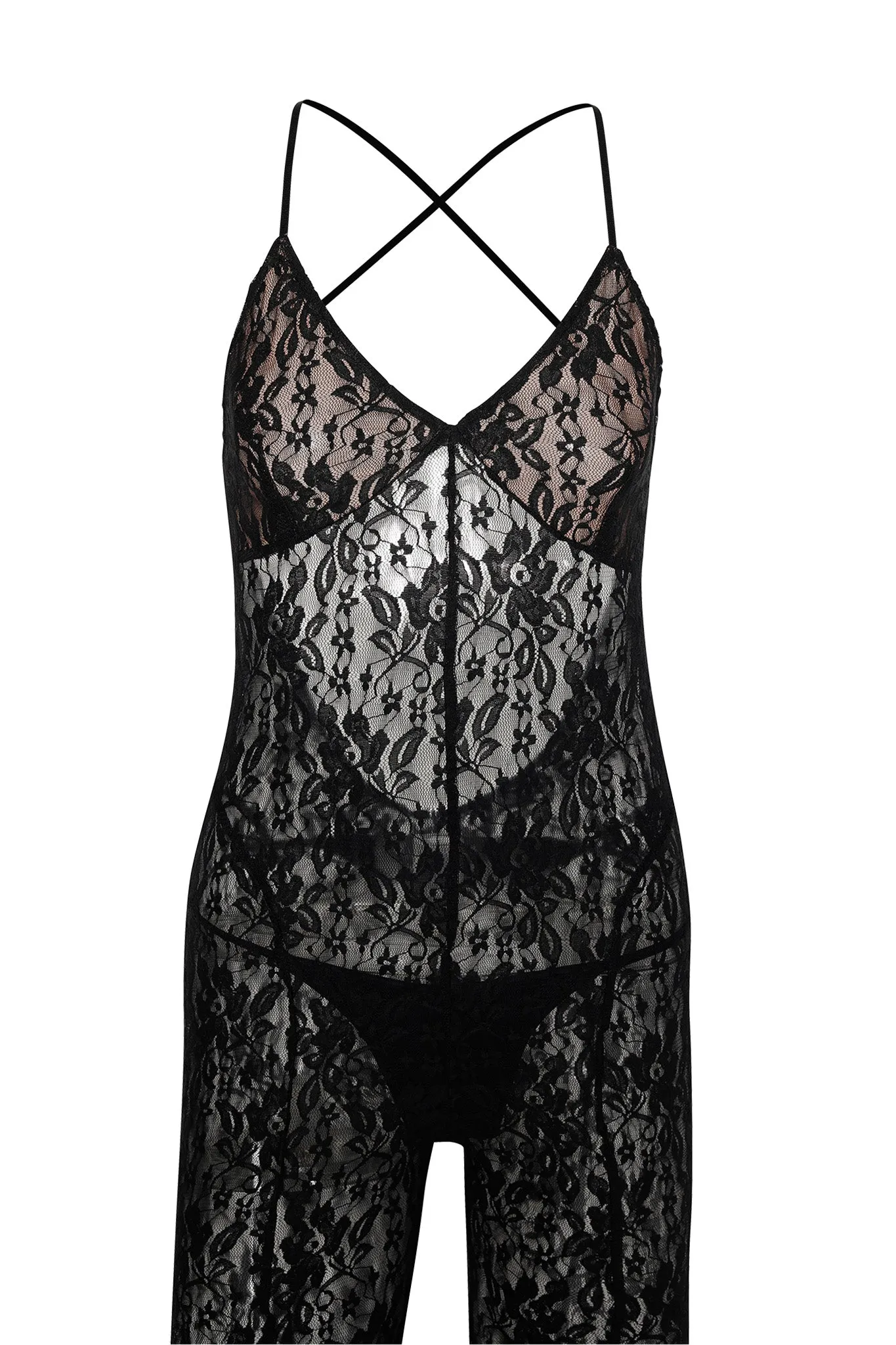 CRUZI CATSUIT - BLACK