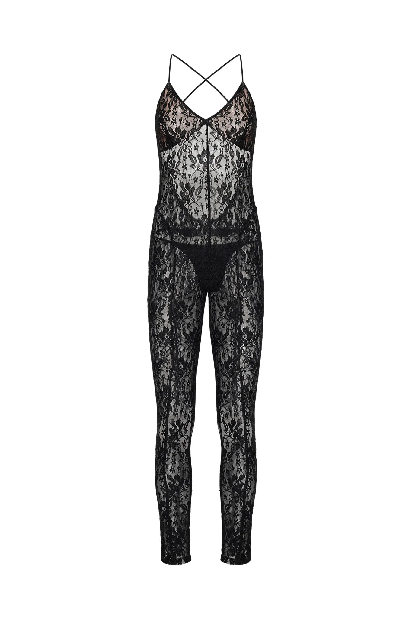 CRUZI CATSUIT - BLACK