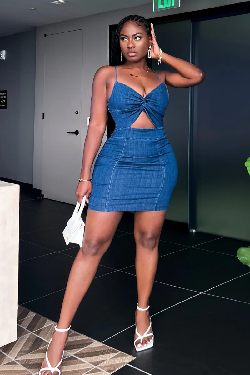DANA DENIM | DRESS
