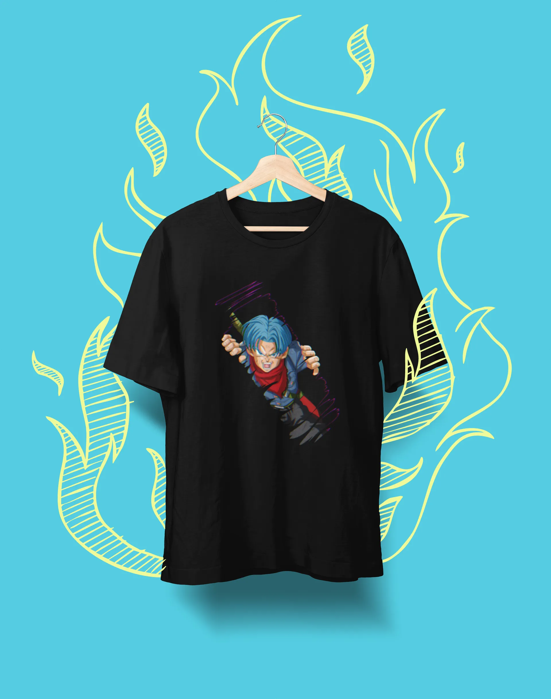DBZ (Trunks) - Heavy Cotton Tee