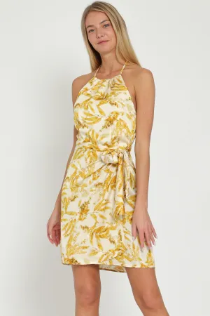Dezirae Halter Mini Dress
