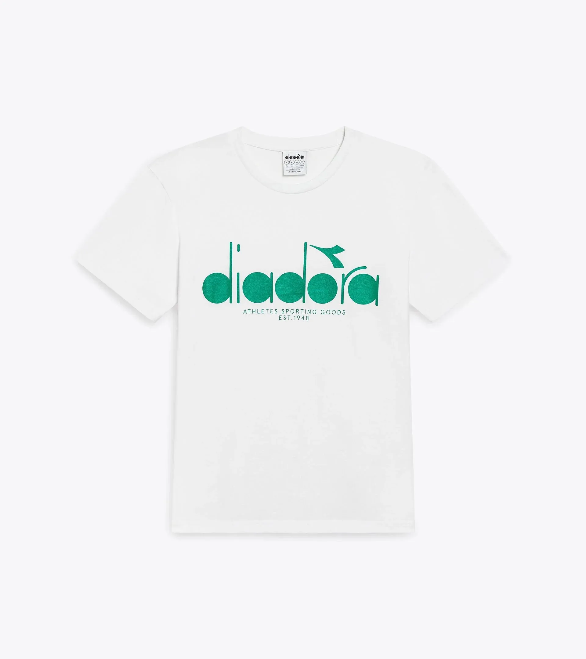 Diadora Logo T-SHIRT White/Green