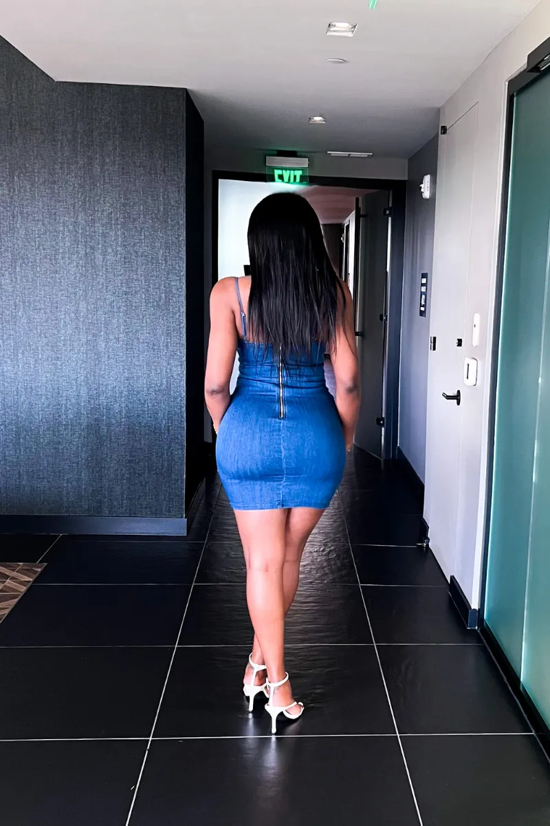 DOWN FOR YOU DENIM | DRESS