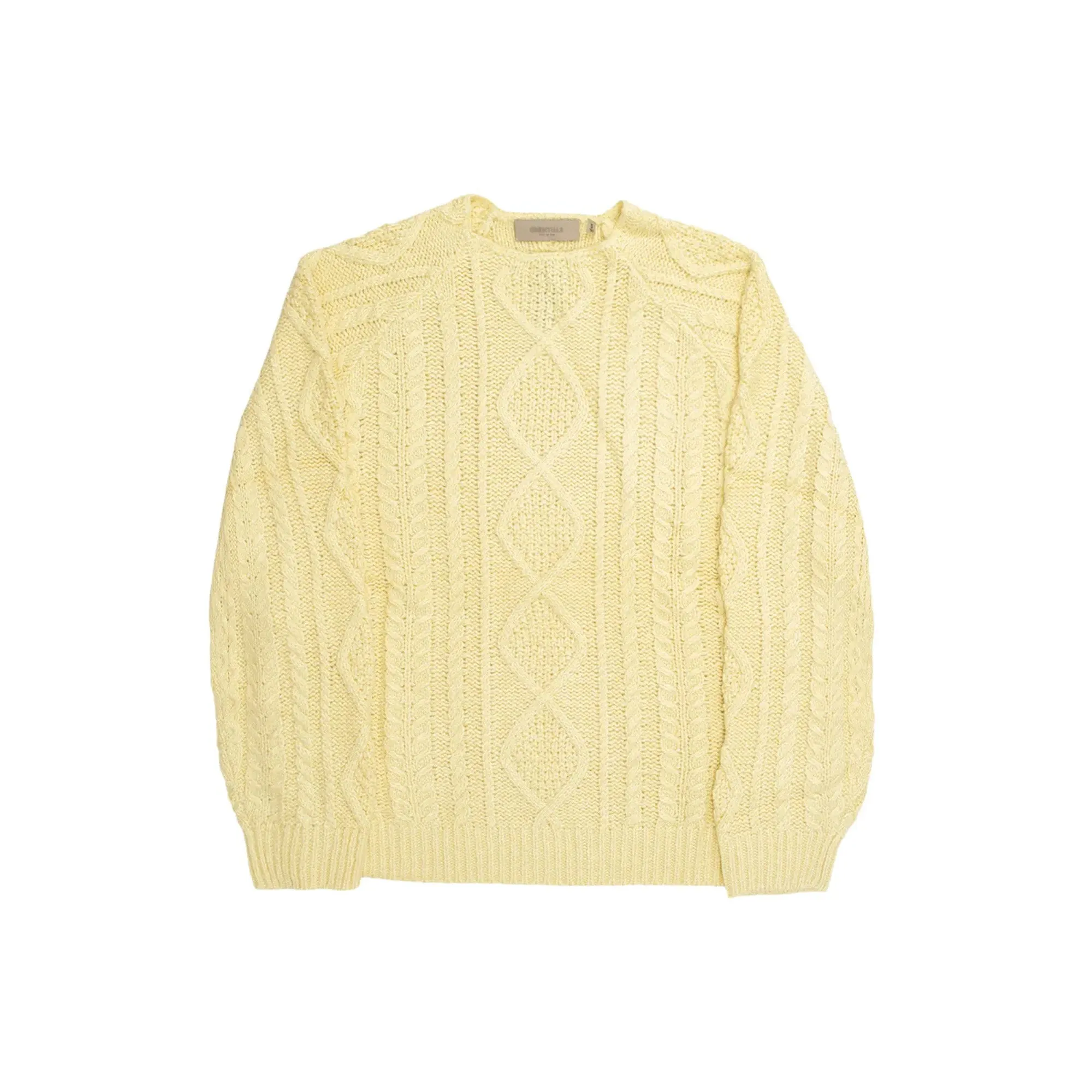 Fear of God Essentials Cable Knit 'Canary' (2022)