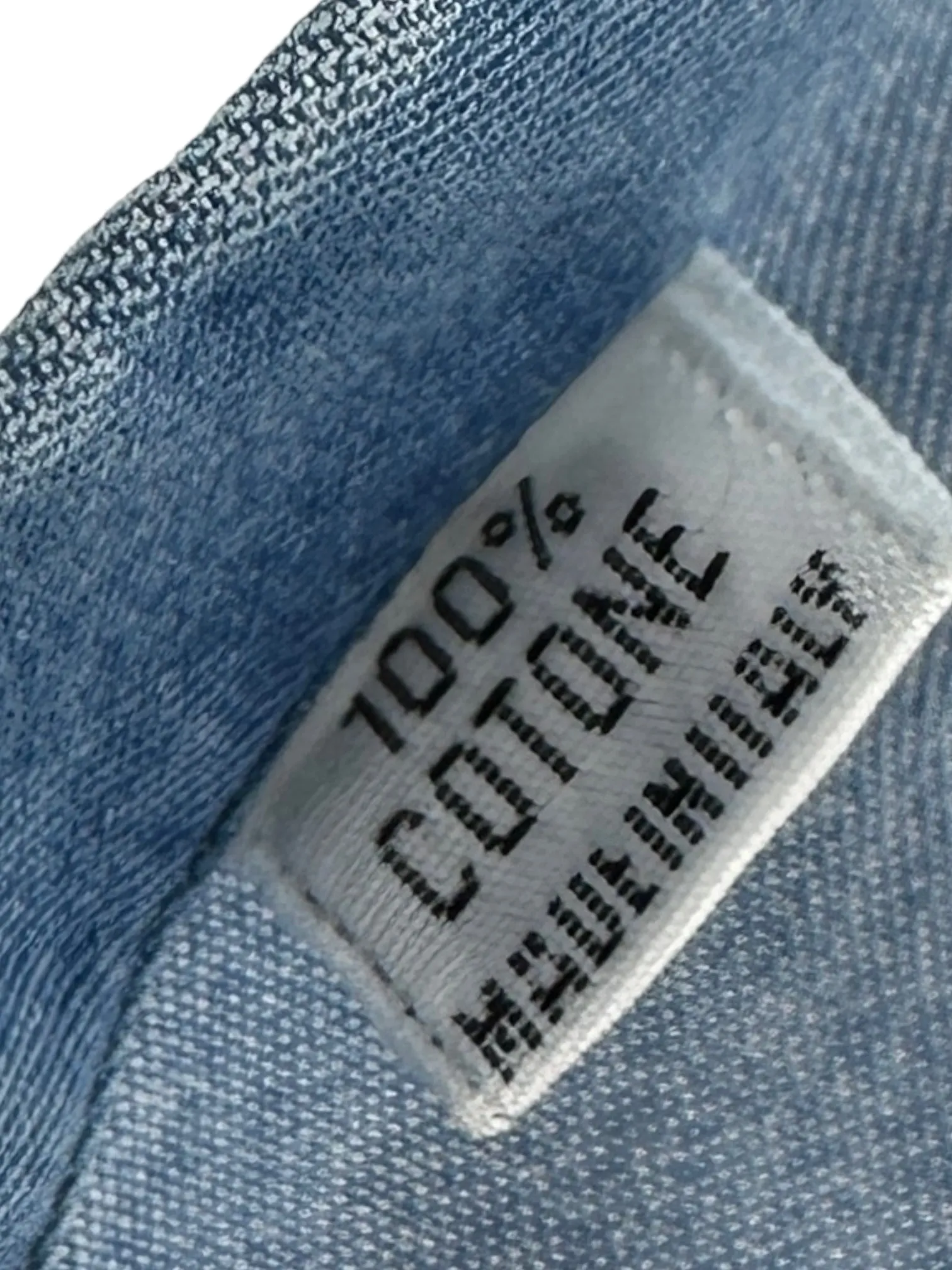 Finamore Light Blue Denim Cotton Shirt