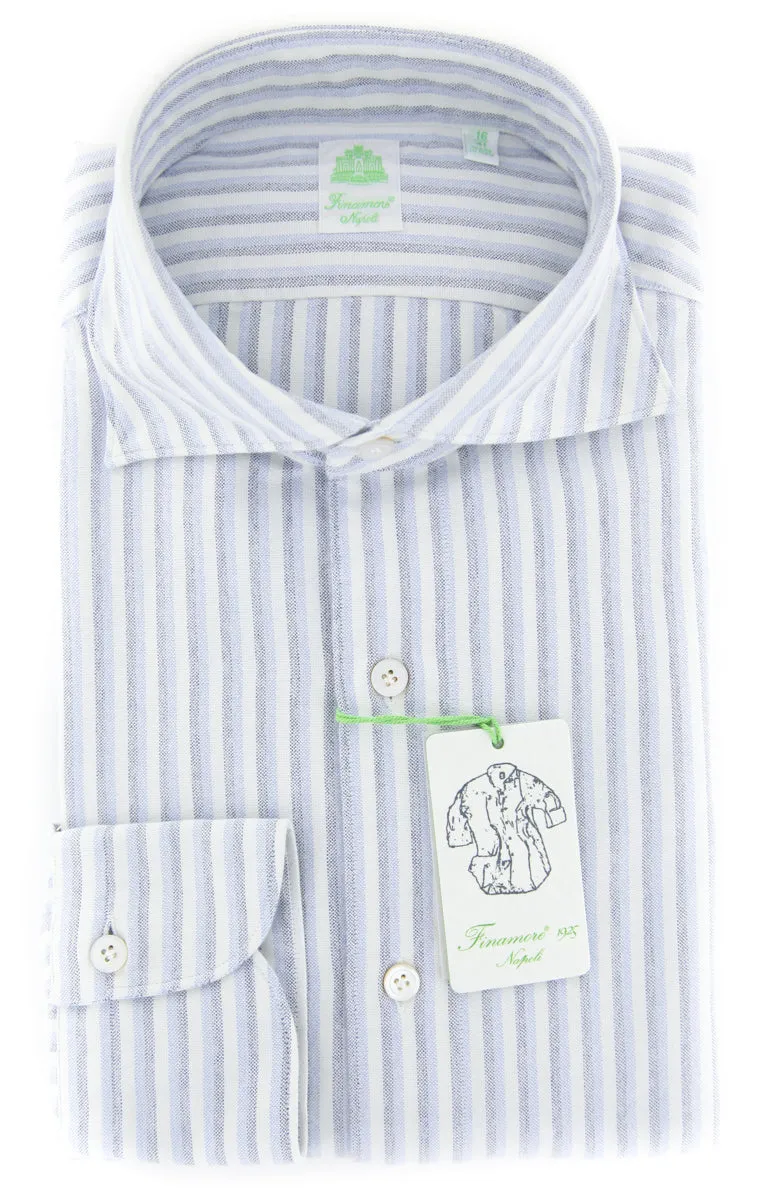 Finamore Napoli Light Blue Shirt - Extra Slim