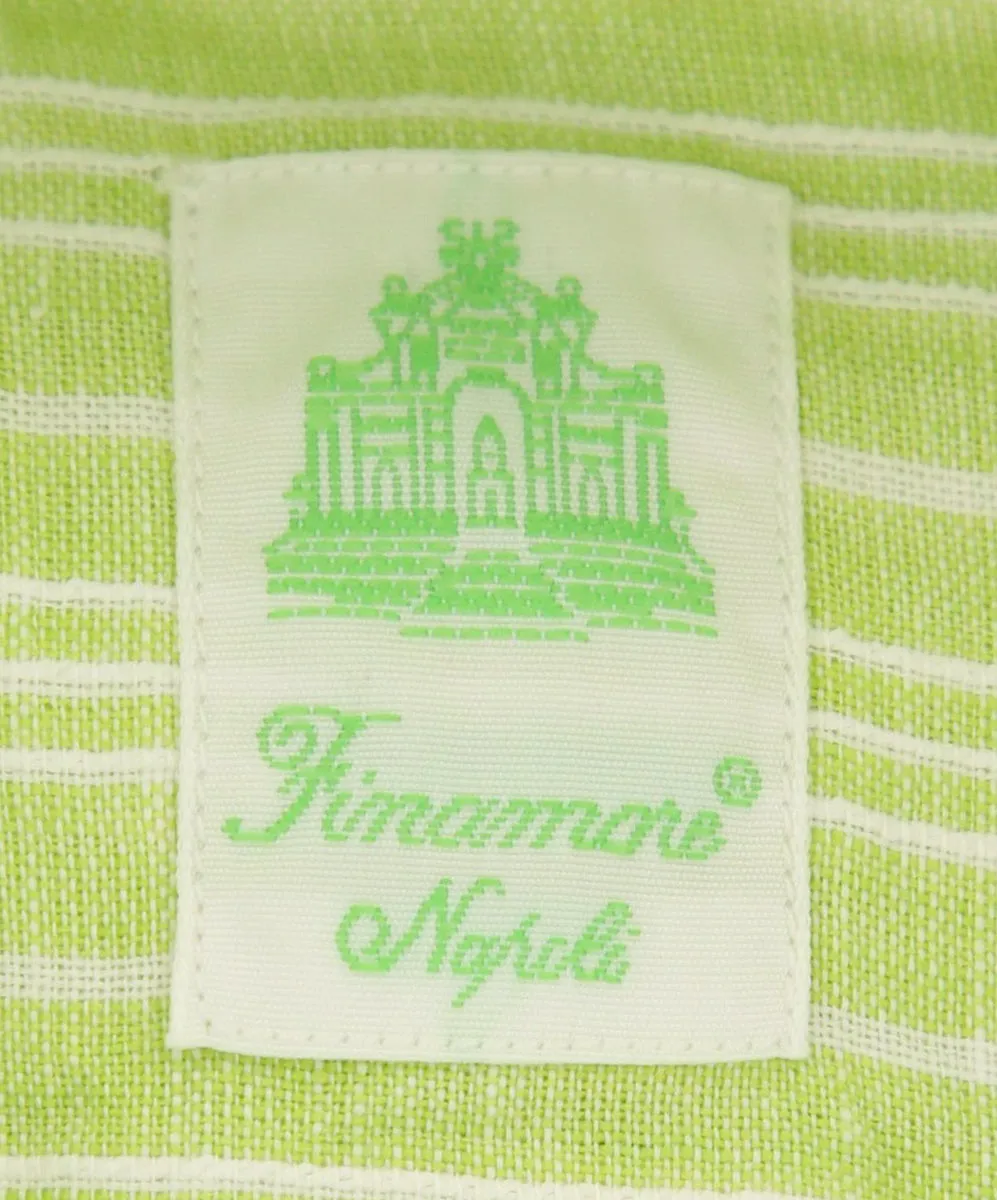 Finamore Napoli Light Green Shirt - Extra Slim