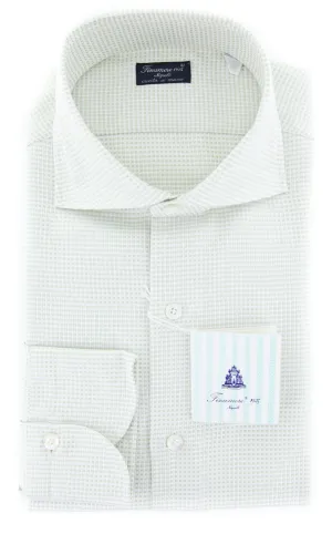 Finamore Napoli Light Green Shirt - Slim