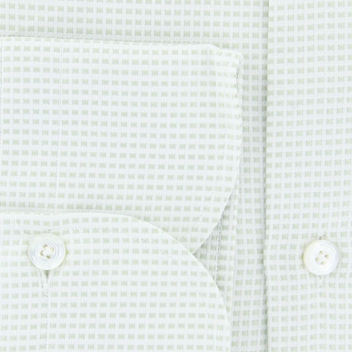Finamore Napoli Light Green Shirt - Slim
