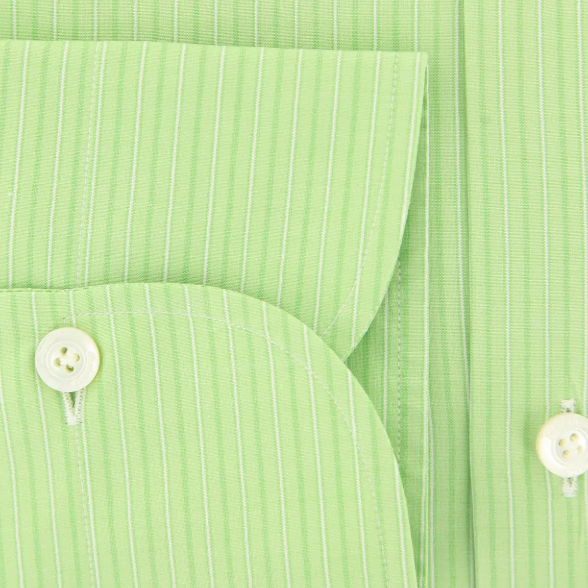 Finamore Napoli Light Green Shirt - Slim