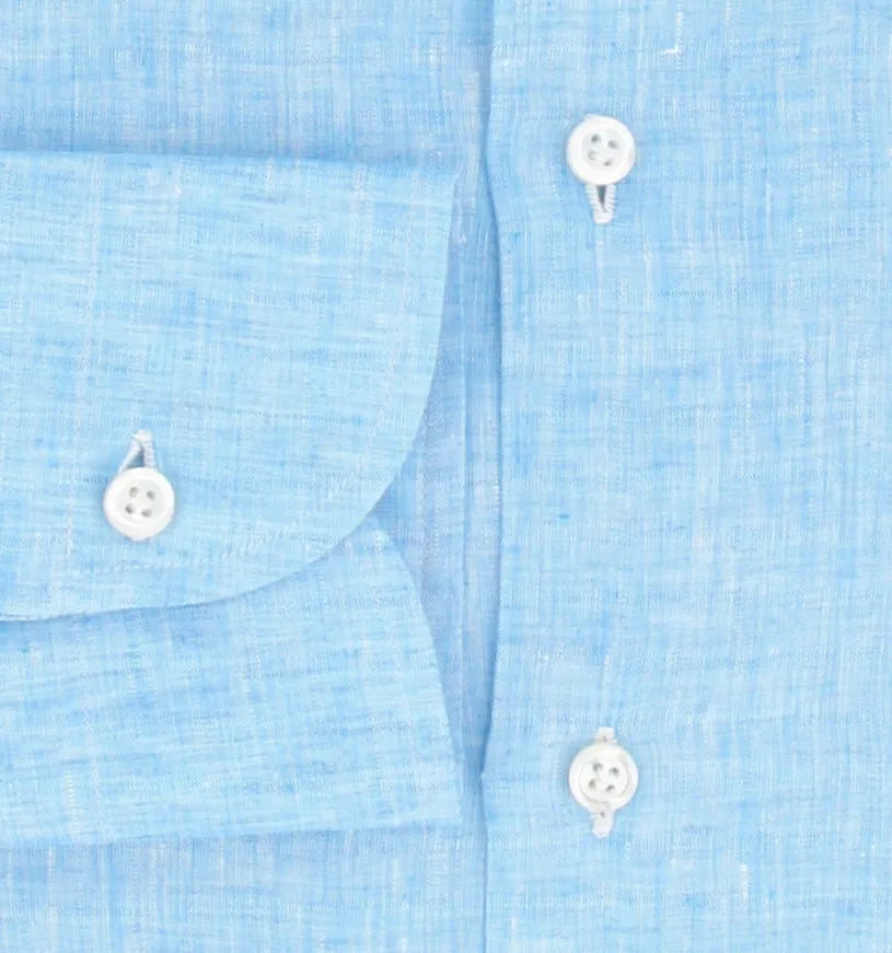 Fiori Di Lusso Light Blue Shirt - Slim