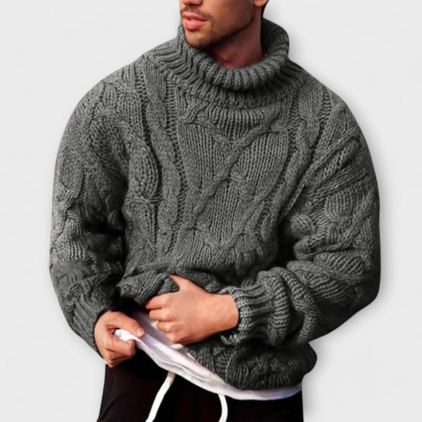 Firth™ | Winter Knit Turtleneck Sweater