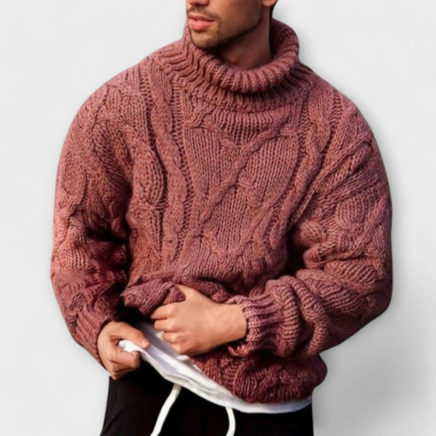 Firth™ | Winter Knit Turtleneck Sweater