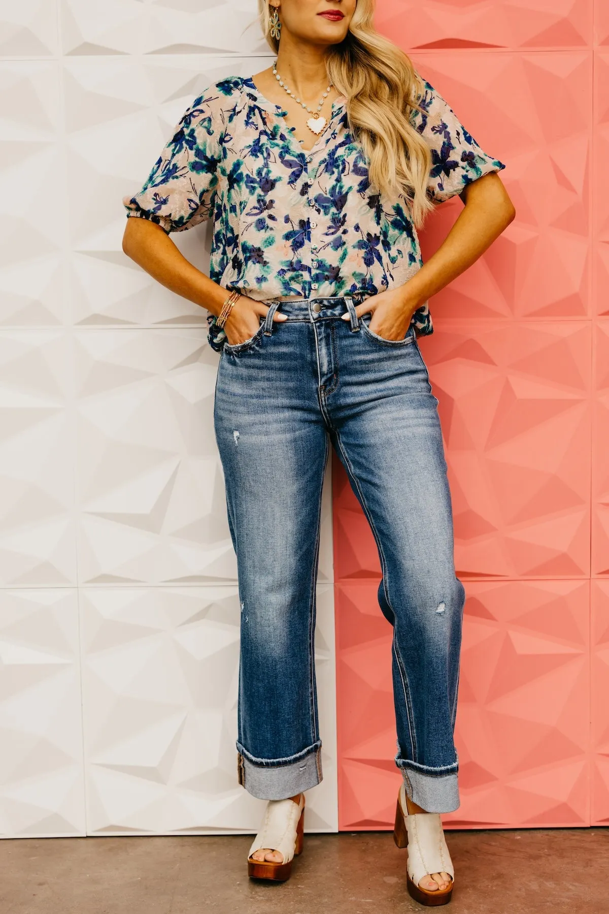 Flying Monkey | The Lola Slim Wide Jeans