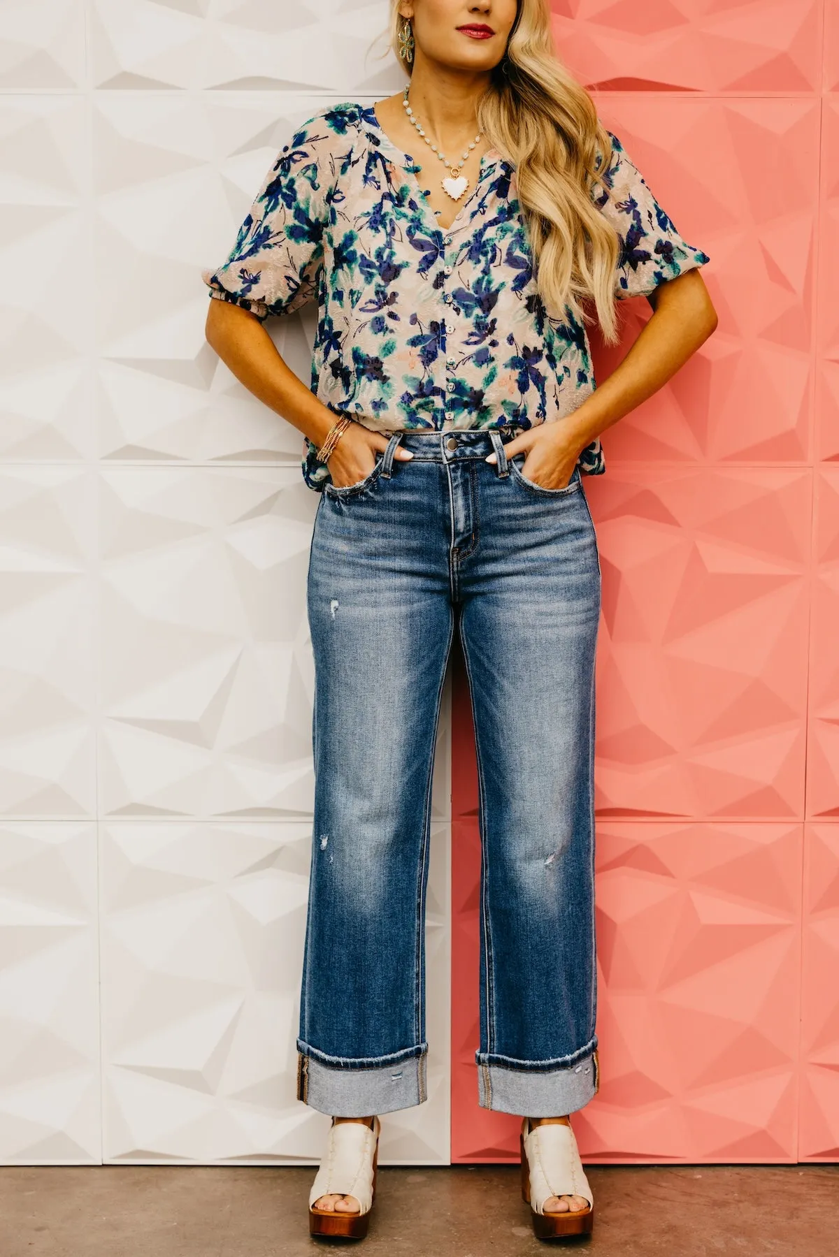 Flying Monkey | The Lola Slim Wide Jeans