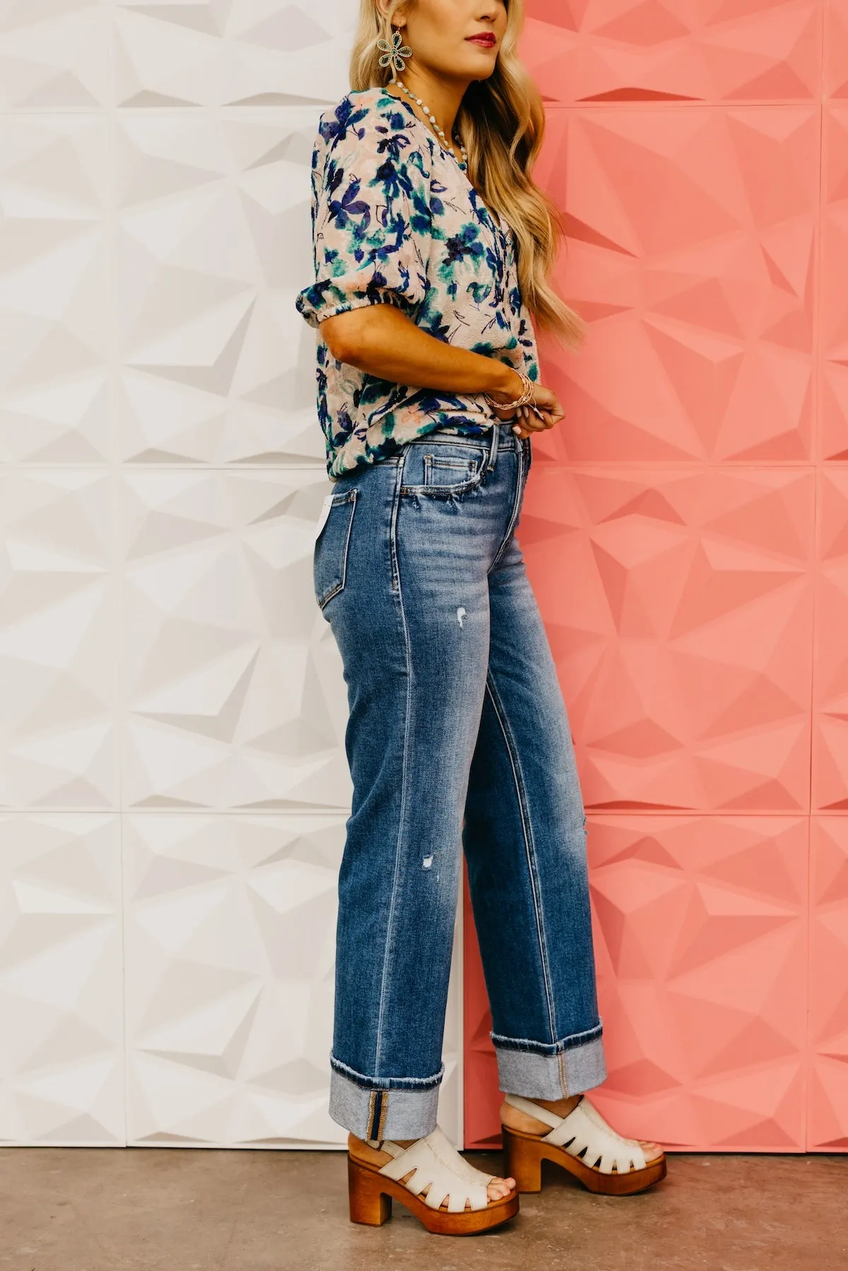 Flying Monkey | The Lola Slim Wide Jeans