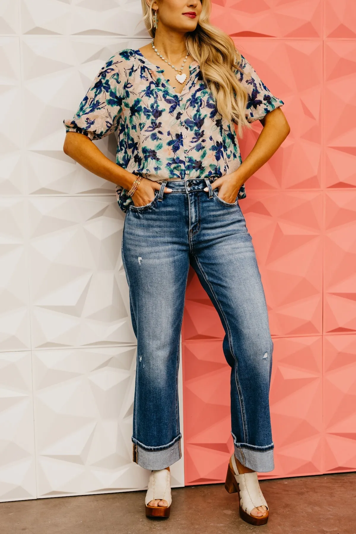 Flying Monkey | The Lola Slim Wide Jeans