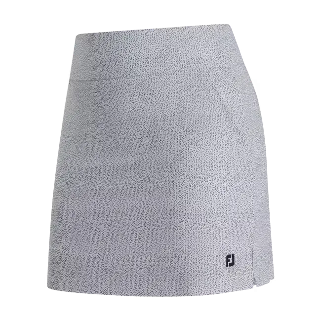 Footjoy 2025 Knit Skort - Black / White Dot