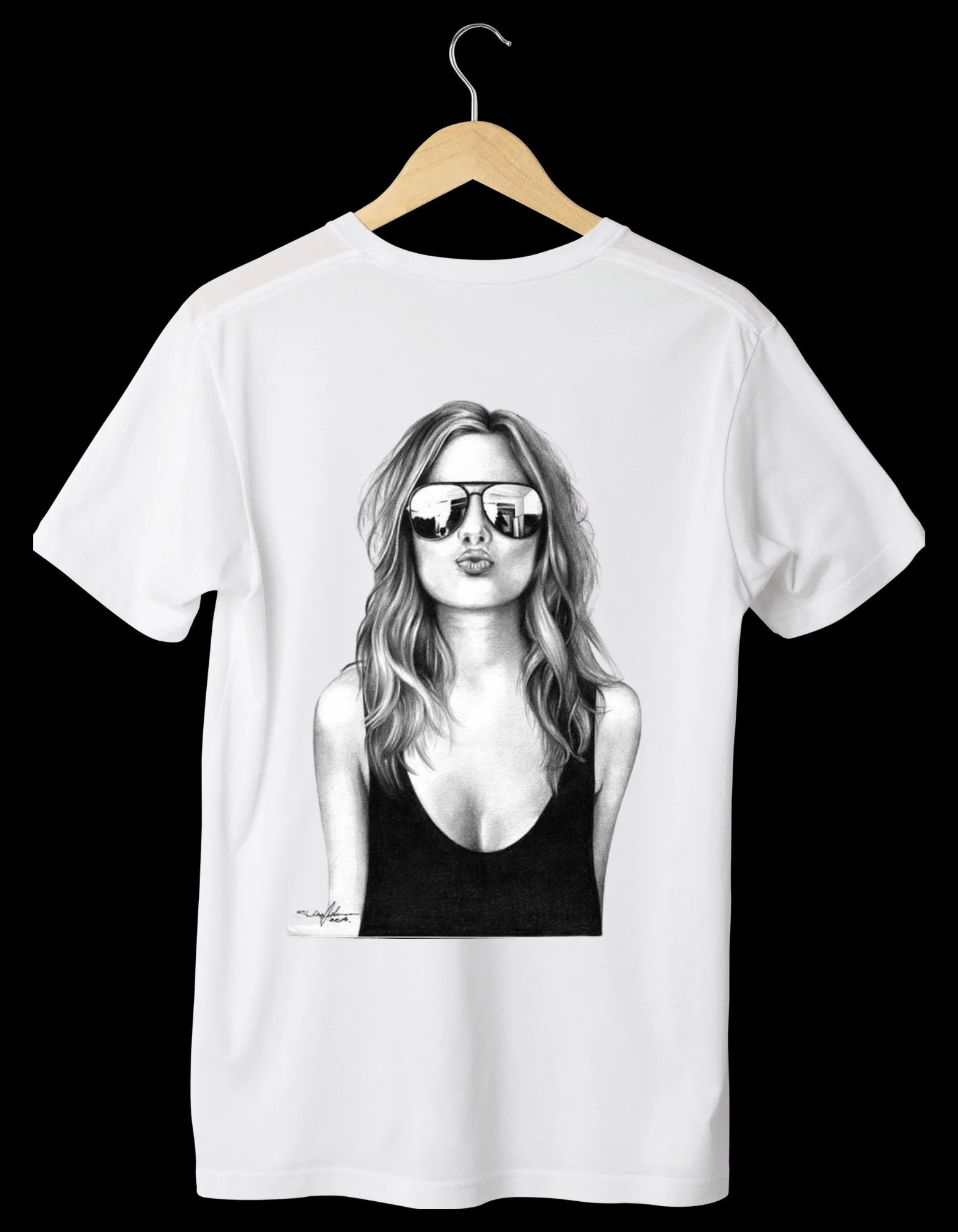 FOR HER Designed White T-Shirts
