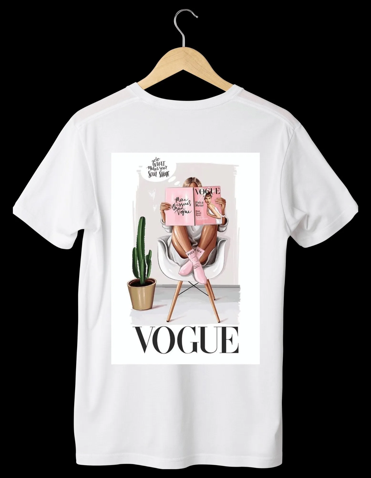 FOR HER Designed White T-Shirts