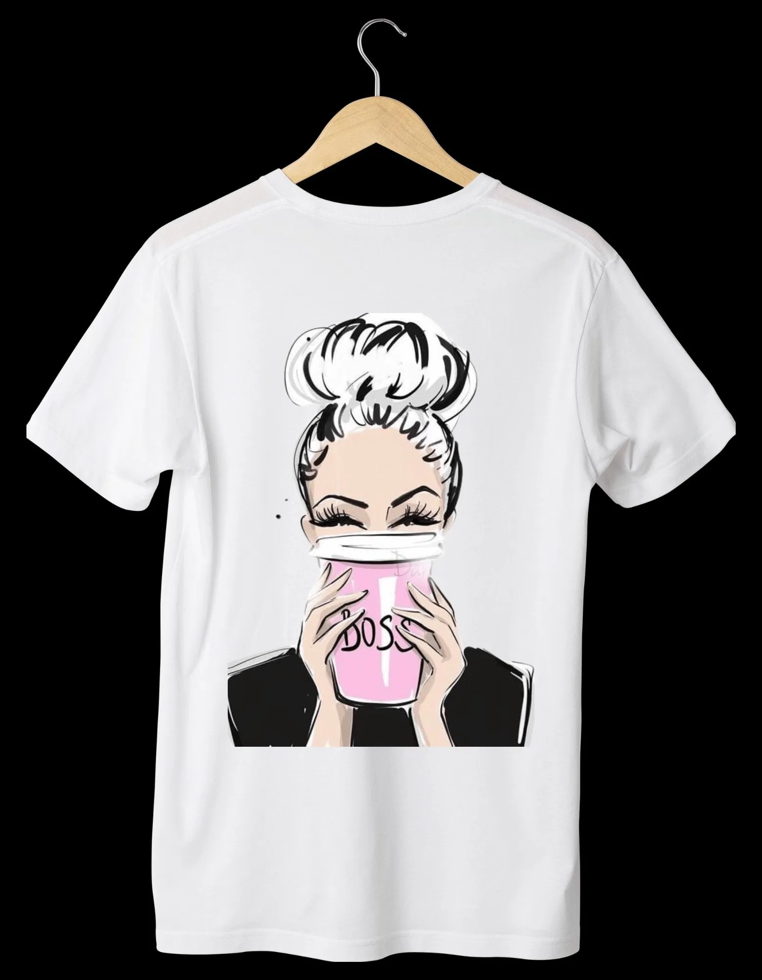 FOR HER Designed White T-Shirts
