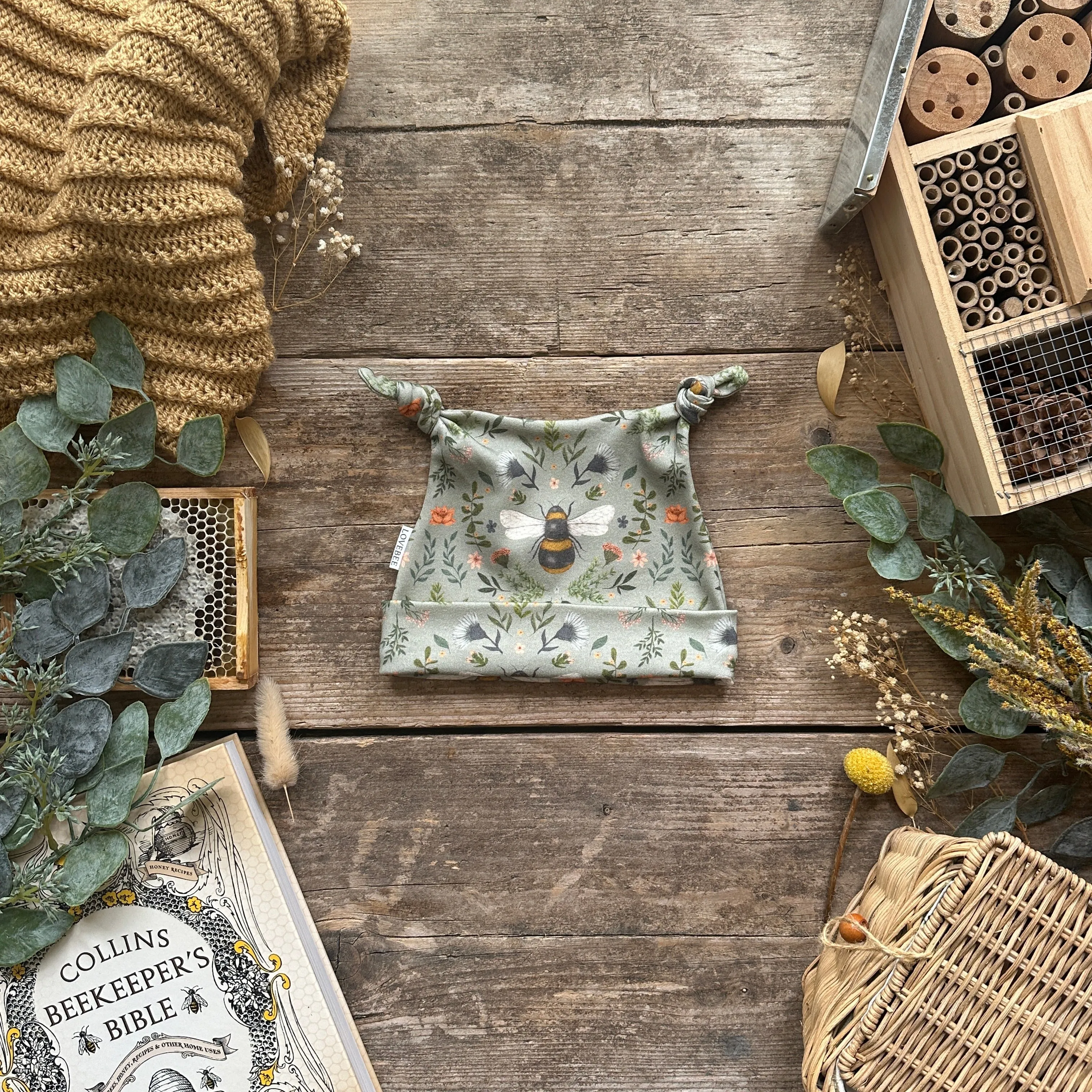 Forest Bee And Botanicals Knotted Hats | Ready To Post