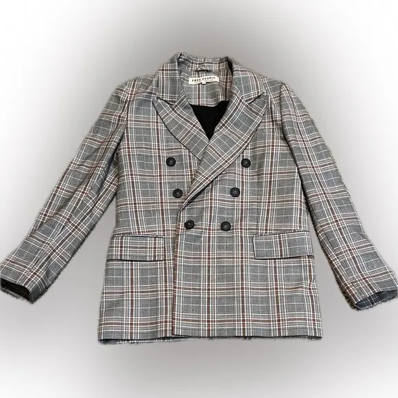 Free People Chic Reggie Blazer EUC