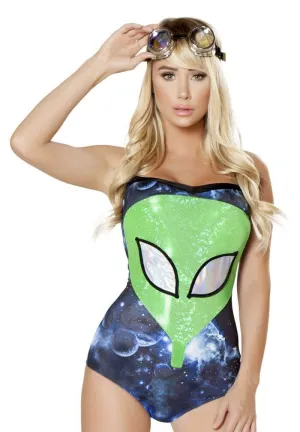 Galaxy Intruder Romper