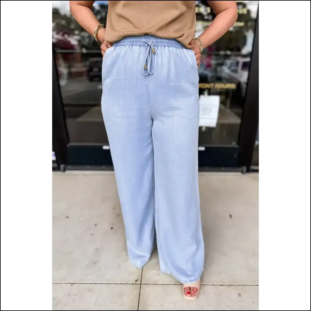 Get Ready to Stun in Needful Things' Drawstring Wide Leg Jeans! 👖✨