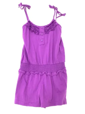 Girls Child Size 8 Purple Rompers