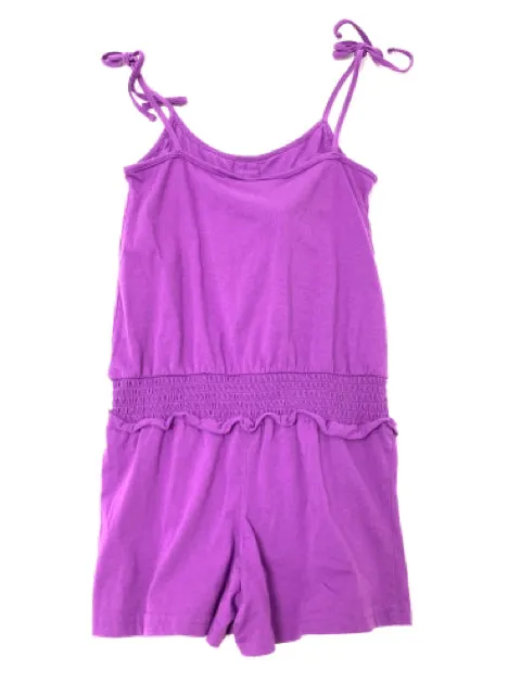 Girls Child Size 8 Purple Rompers