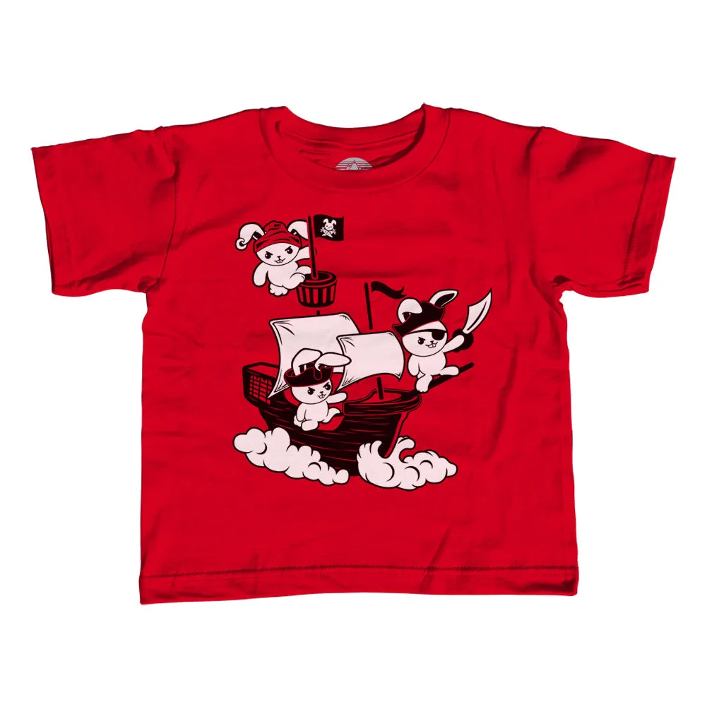 Girl's Pirate Bunnies T-Shirt - Unisex Fit - By Ex-Boyfriend
