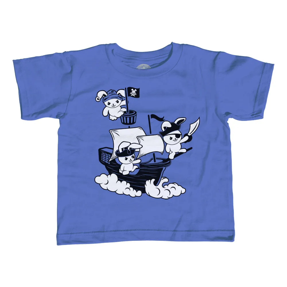 Girl's Pirate Bunnies T-Shirt - Unisex Fit - By Ex-Boyfriend