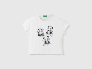 Girls Printed Round Neck T-Shirt