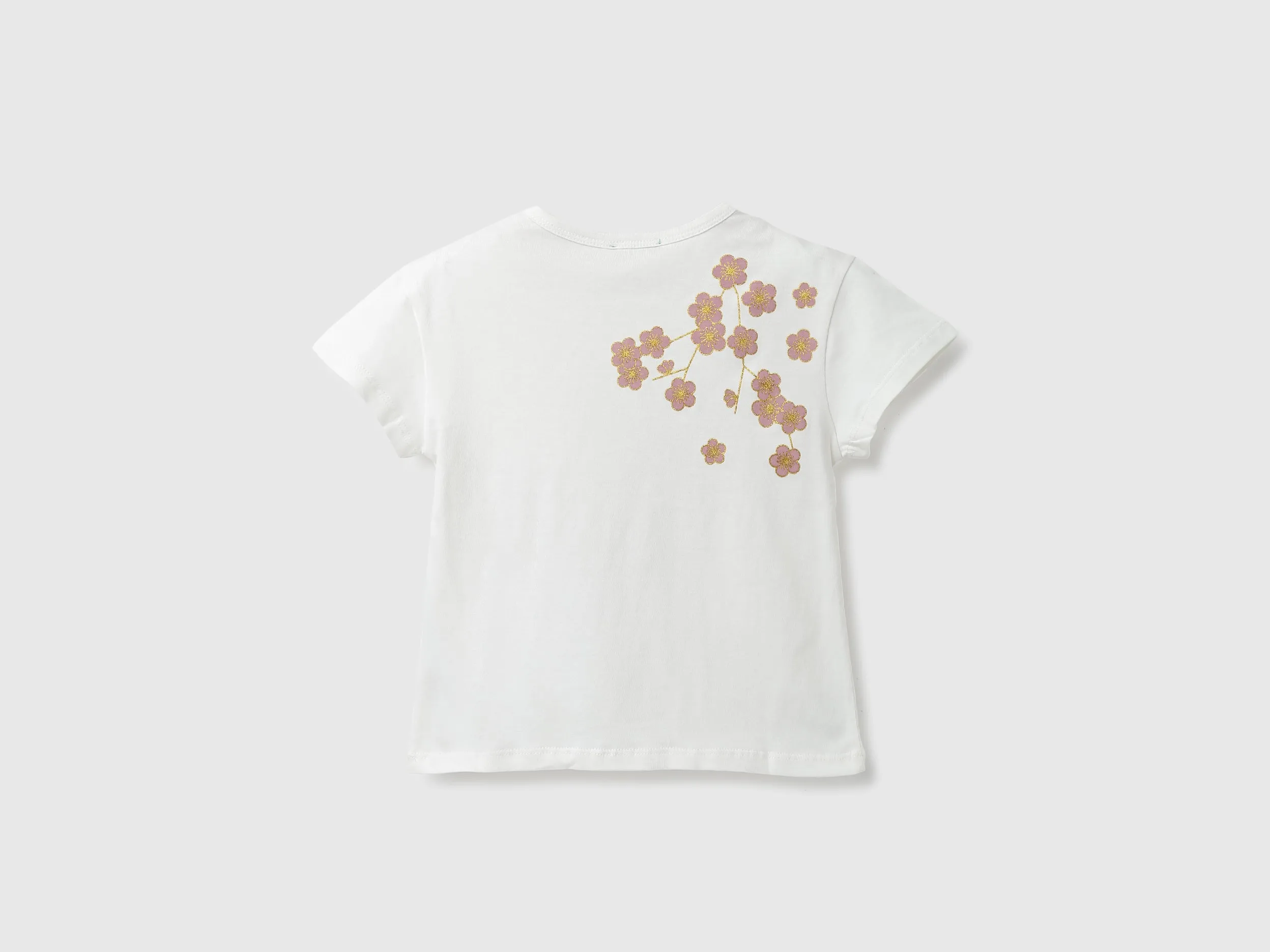 Girls Printed Round Neck T-shirt