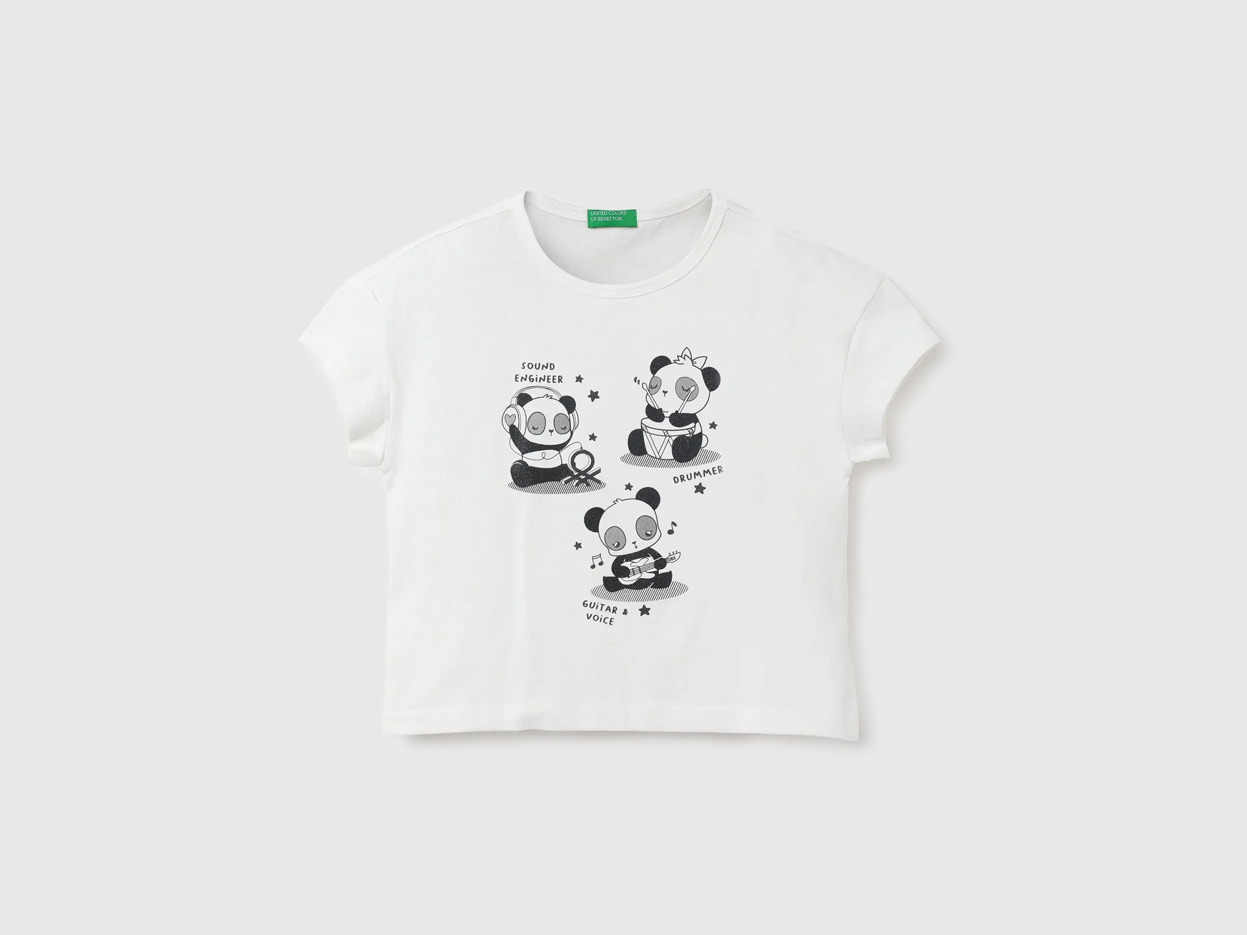 Girls Printed Round Neck T-Shirt