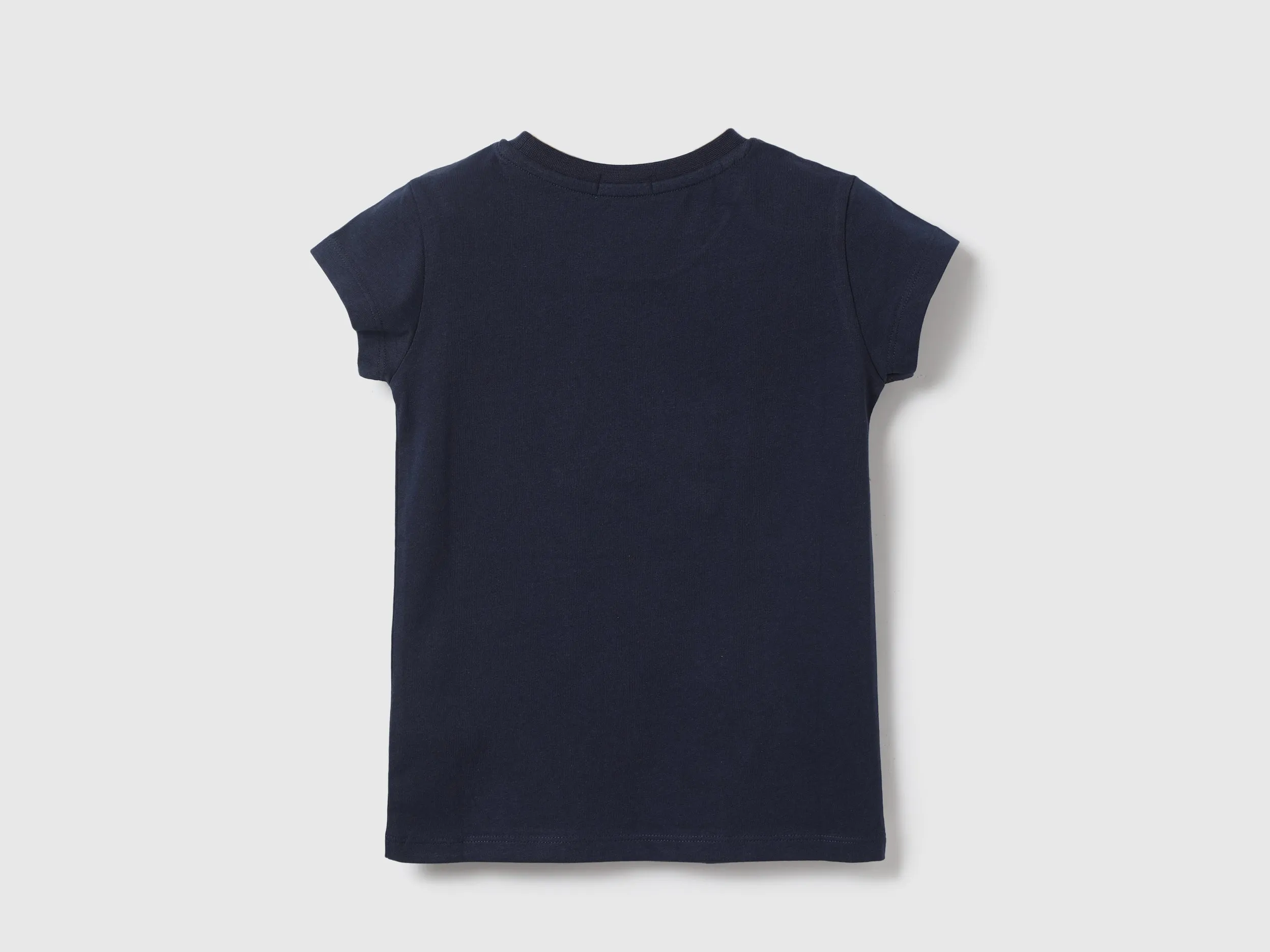 Girls Printed Round Neck T-Shirt